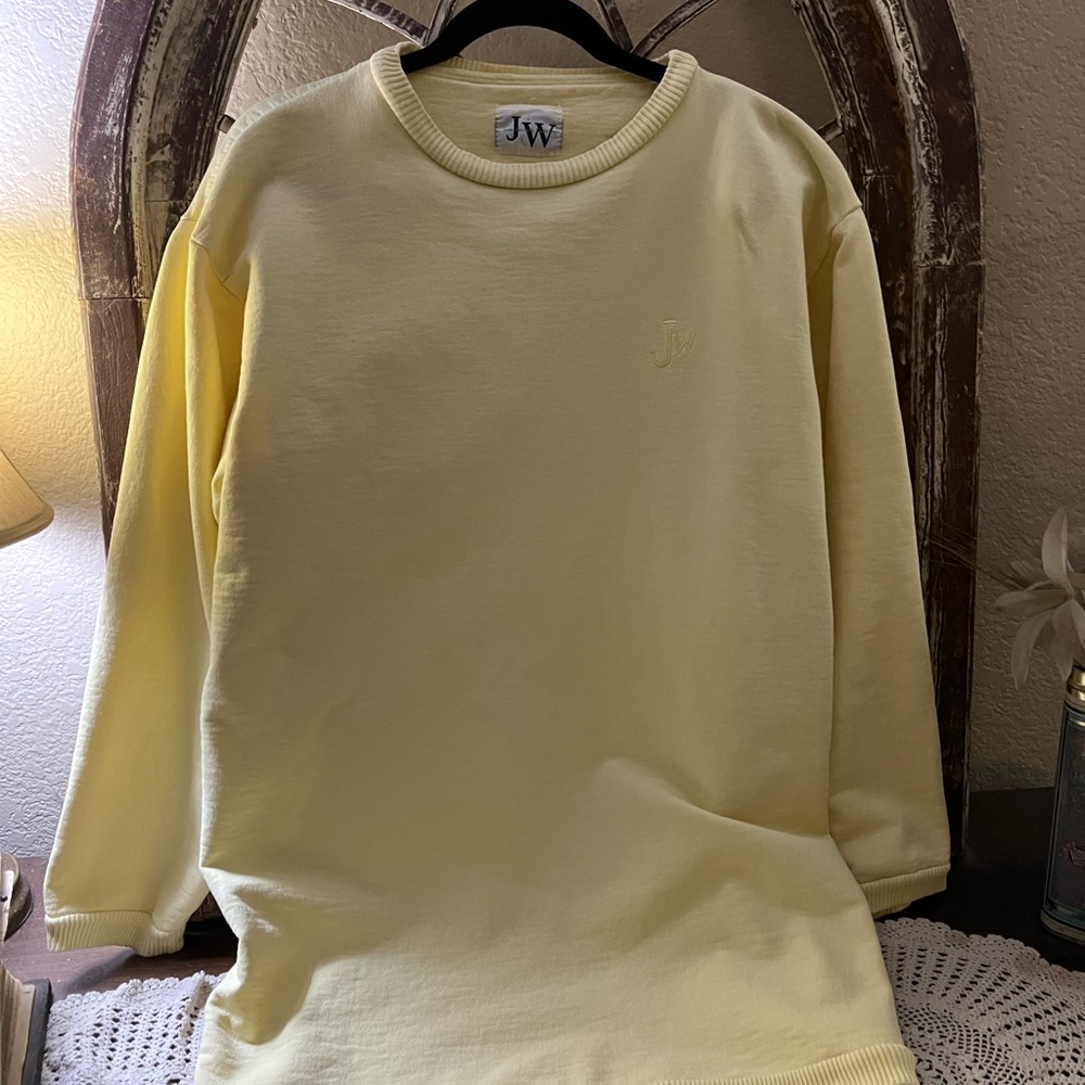 W  Jean Works and Company Top  Size OS Color Yellow